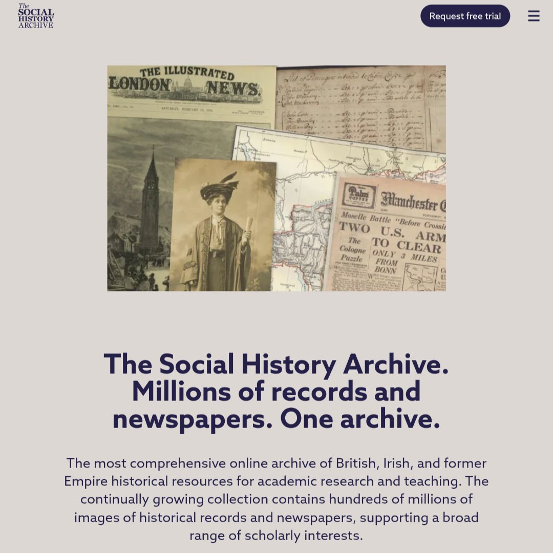 The Social History Archive