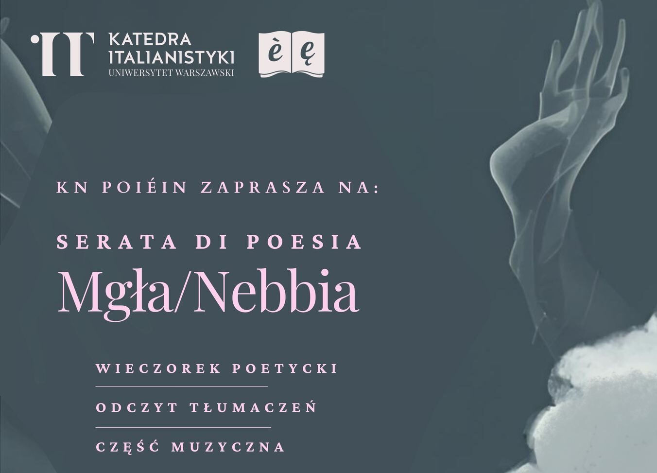 Serata di poesia: Mgła/Nebbia