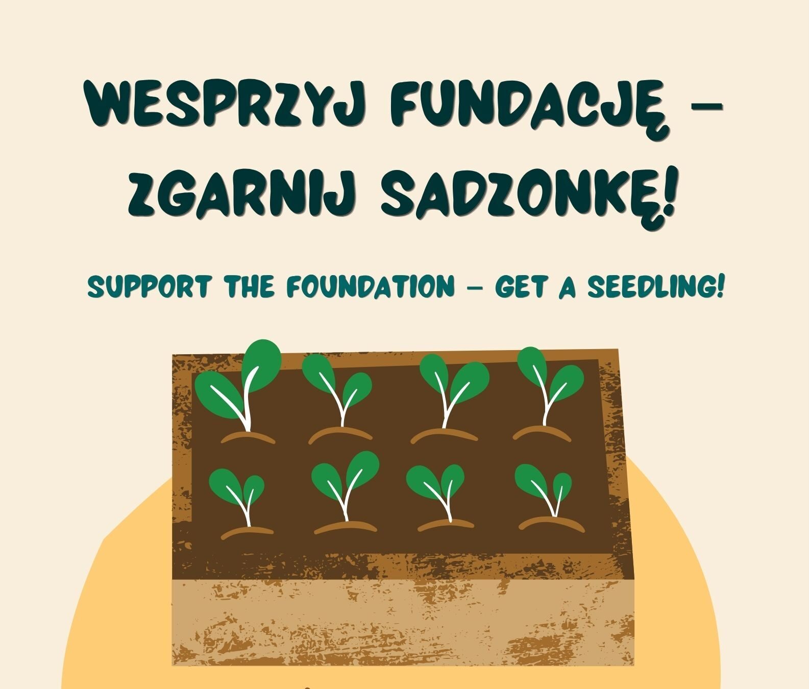 Wesprzyj fundację – zgarnij sadzonkę!